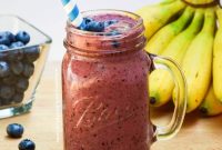 Creamy Dairy-Free Purple Smoothies Recipe for Antioxidant Boost