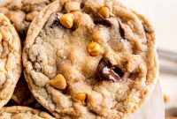 Chewy Chocolate Butterscotch Chip Cookies Recipe