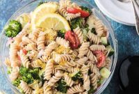 Lemon Artichoke Pasta Salad Recipe for Bright Summer Meals