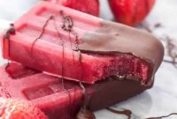 Strawberry Red Wine Popsicles Recipe — Refreshing Summer Treat