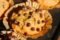 Moist Banana Chocolate Chip Muffins Recipe for Tender Crumb