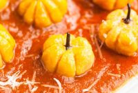 Pumpkin-Shaped Gnocchi Recipe for Fall Dinner