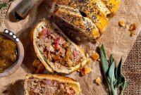 Bacon, Apple & Caramelised Onion Sausage Plait Recipe