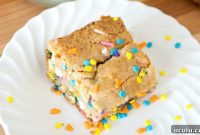 Cake Batter Blondies Recipe — Fun & Moist Dessert Bars
