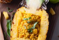 Vegetarian Cauliflower & Pineapple Fried Rice Recipe for Flavorful Meals