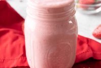 Creamy Strawberry Vegan Protein Shake Recipe for Muscle Fuel