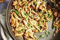 Homemade Teriyaki Chicken Noodle Bowls with Veggies
