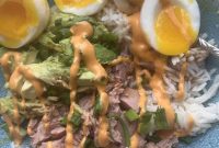 Savory Tuna Rice Bowl Recipe with Soy-Ginger Glaze