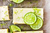 Zesty Key Lime Pie Bars — Tangy No-Bake Dessert Squares