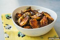 Gochujang-Glazed Charred Brussels Sprouts with Sesame
