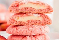 Strawberry Cake Mix Cookies Recipe — Soft, Chewy Treats