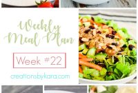 Weekly Meal Plan 22: Simple Family-Friendly Dinners for the Week