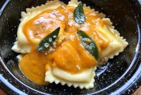 Creamy Pumpkin Sauce for Ravioli: Autumn Pasta Recipe