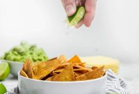 Crispy Homemade Baked Tortilla Chips Recipe