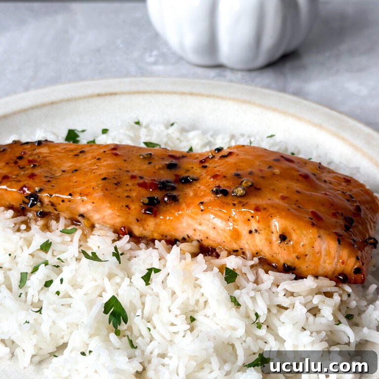 hot honey salmon