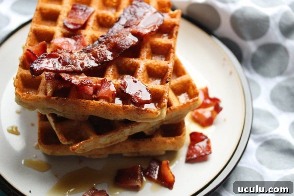 Gluten-free Belgian waffles.