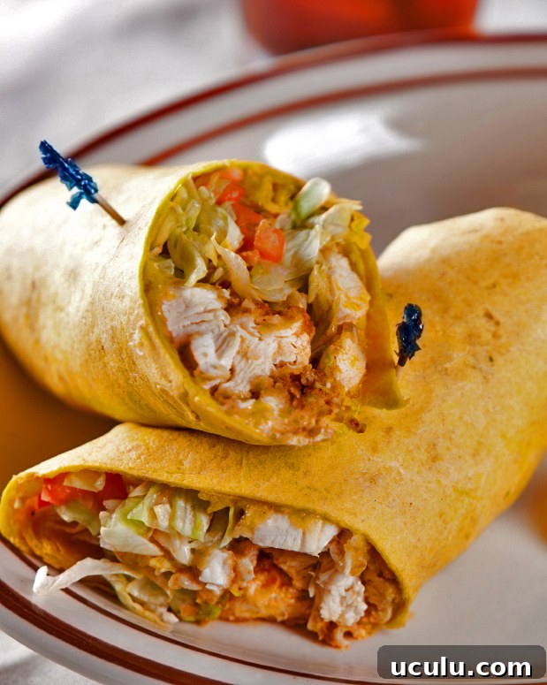 Cobb Salad Wrap Sandwich