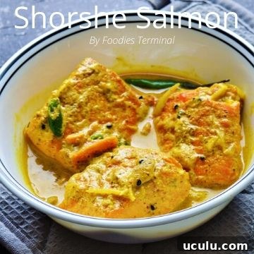 Shorshe bata salmon recipe