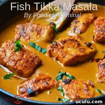 Fish Tikka Masala recipe made with Salmon