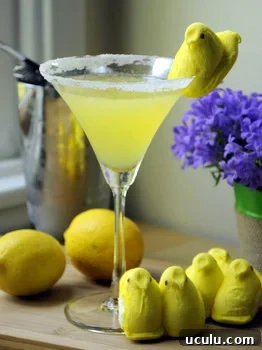 Peep vodka lemon drop