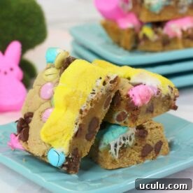 Peeps cookie bars