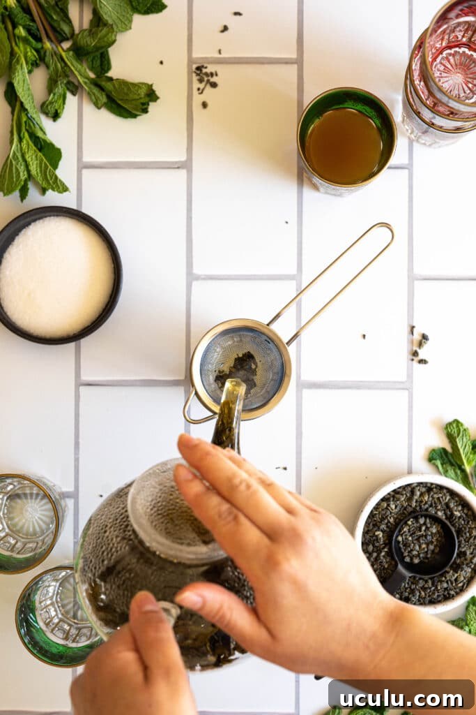 a teapot pouring tea