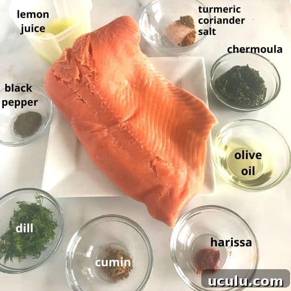 baked salmon ingredients