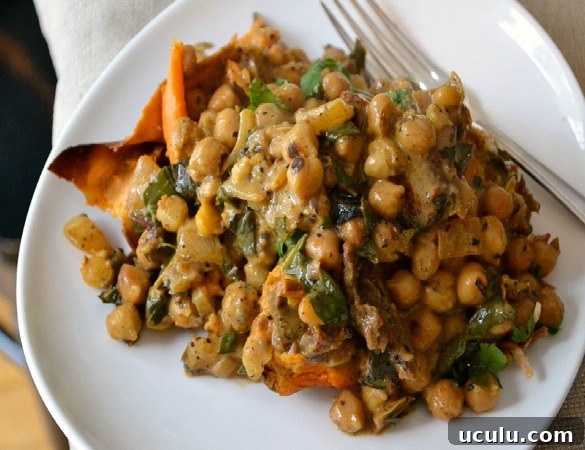 coconut braised chickpeas 3