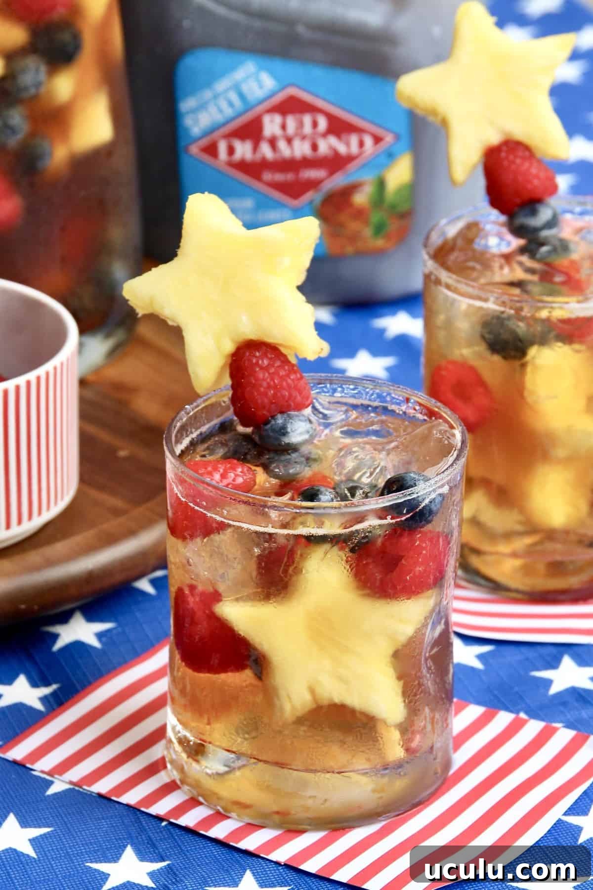 Sparkling Sweet Tea Sangria
