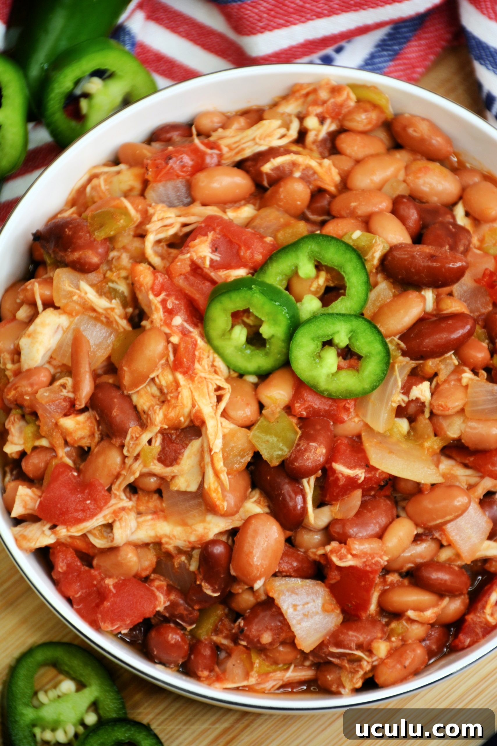 Zero Points Chicken Chili Recipe