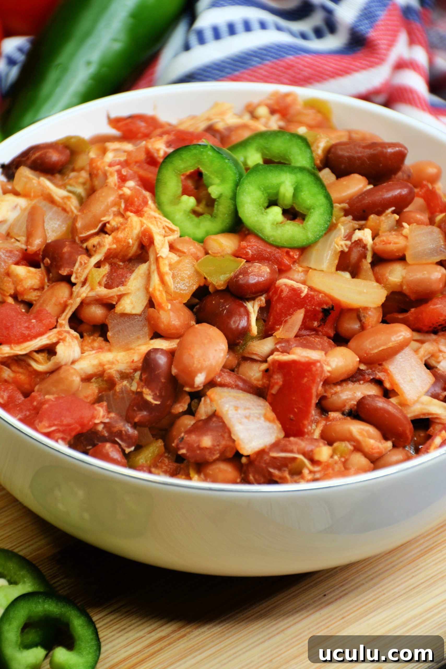 Zero Points Chicken Chili Recipe