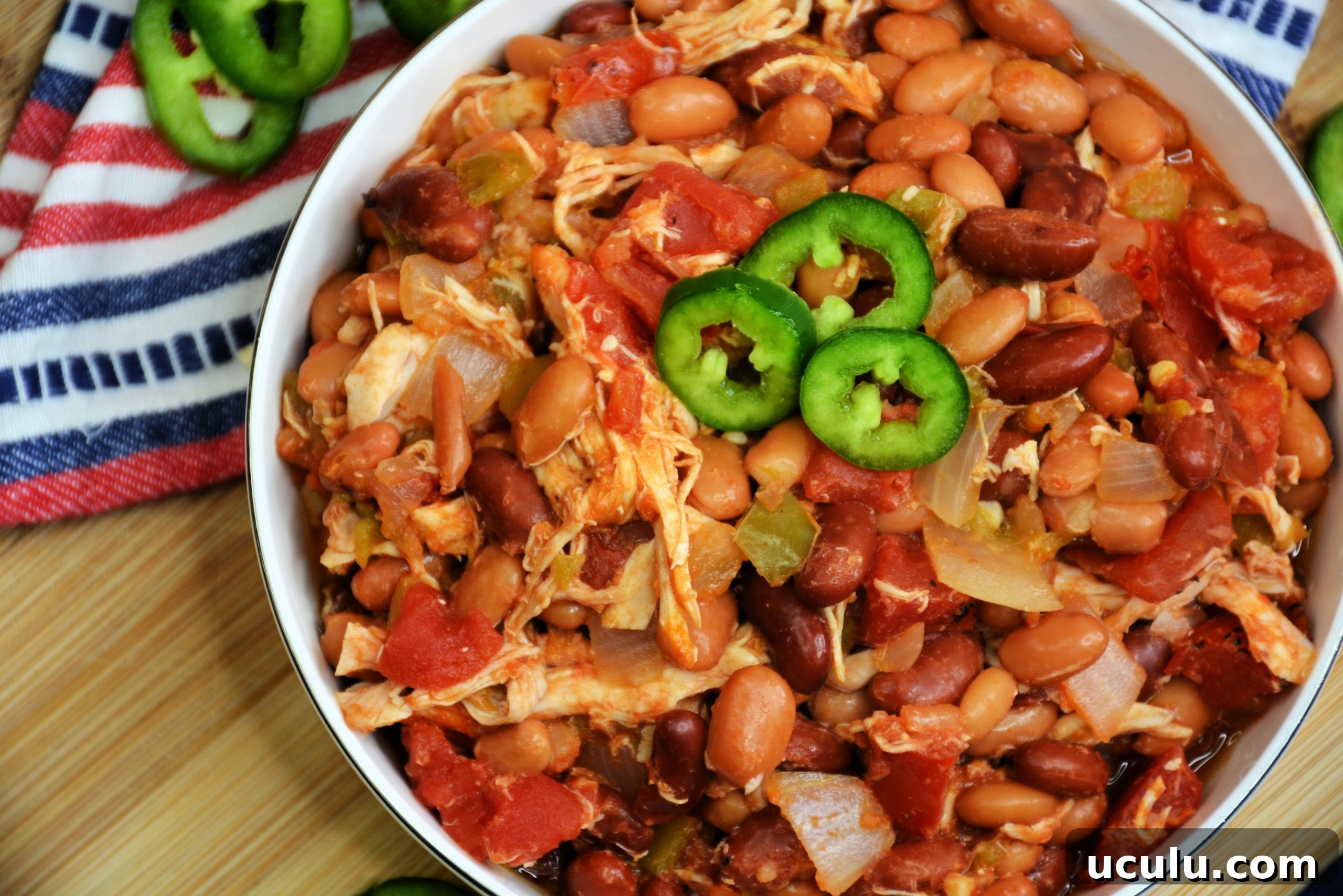 Zero Points Chicken Chili Recipe