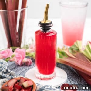 Rhubarb Simple Syrup