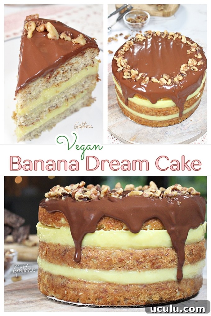 Vegan Banana Dream Cake