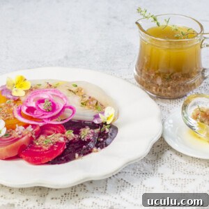 Quattro Colore Beet Salad with Shallot-Thyme Vinaigrette