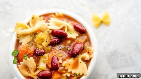 Quick and Easy Vegan Minestrone Soup Recipe