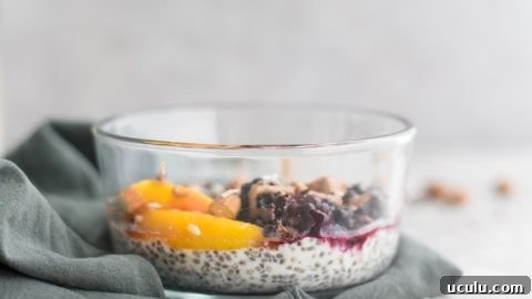 Vegan Coconut Chia Pudding Bowls - Running on Real Food