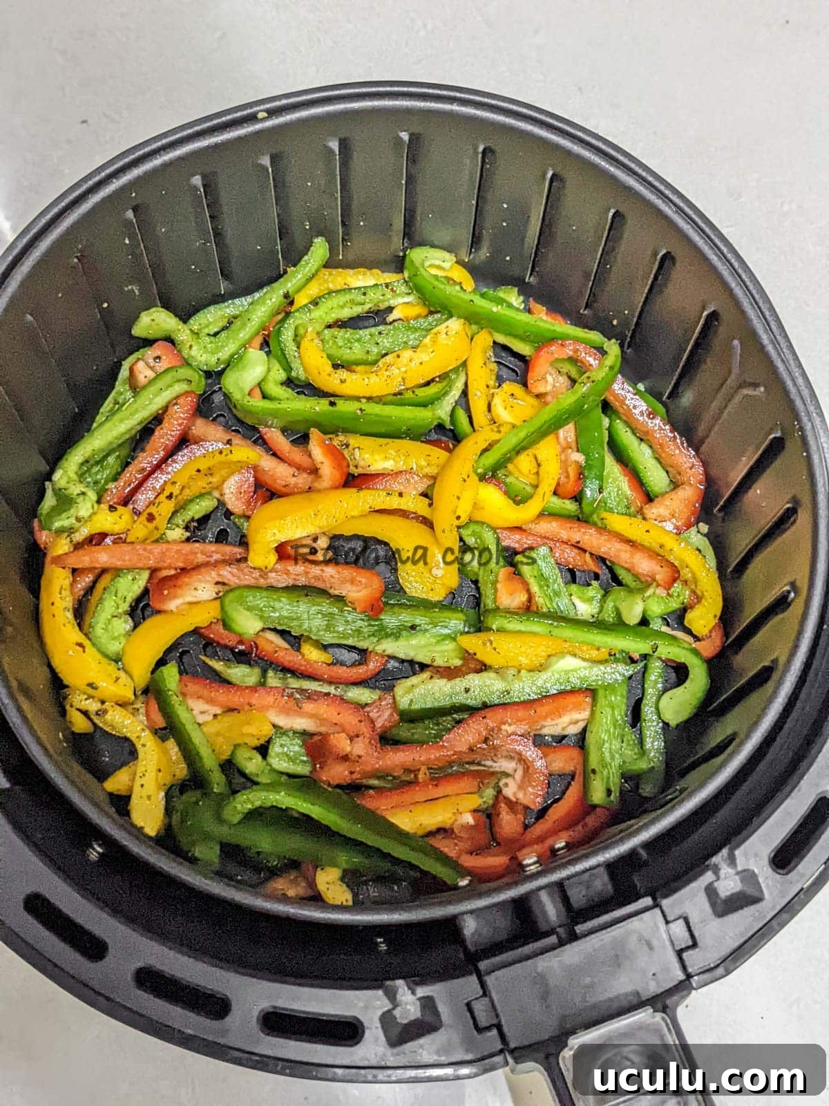 Peppers in air fryer