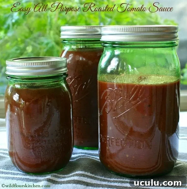 Easy All-Purpose Roasted Tomato Sauce