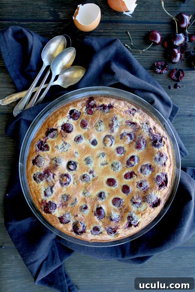 cherry clafoutis glutenfree