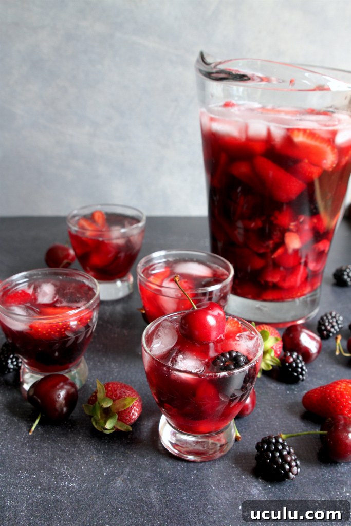cherry berry sangria