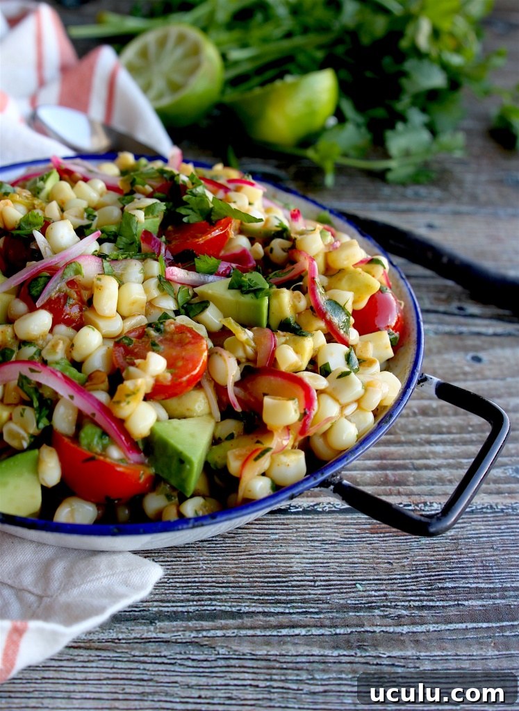 charred corn salad