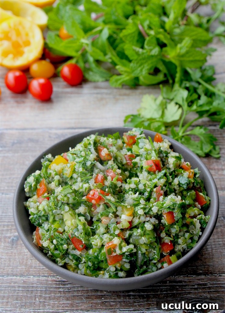 quinoa tabouli