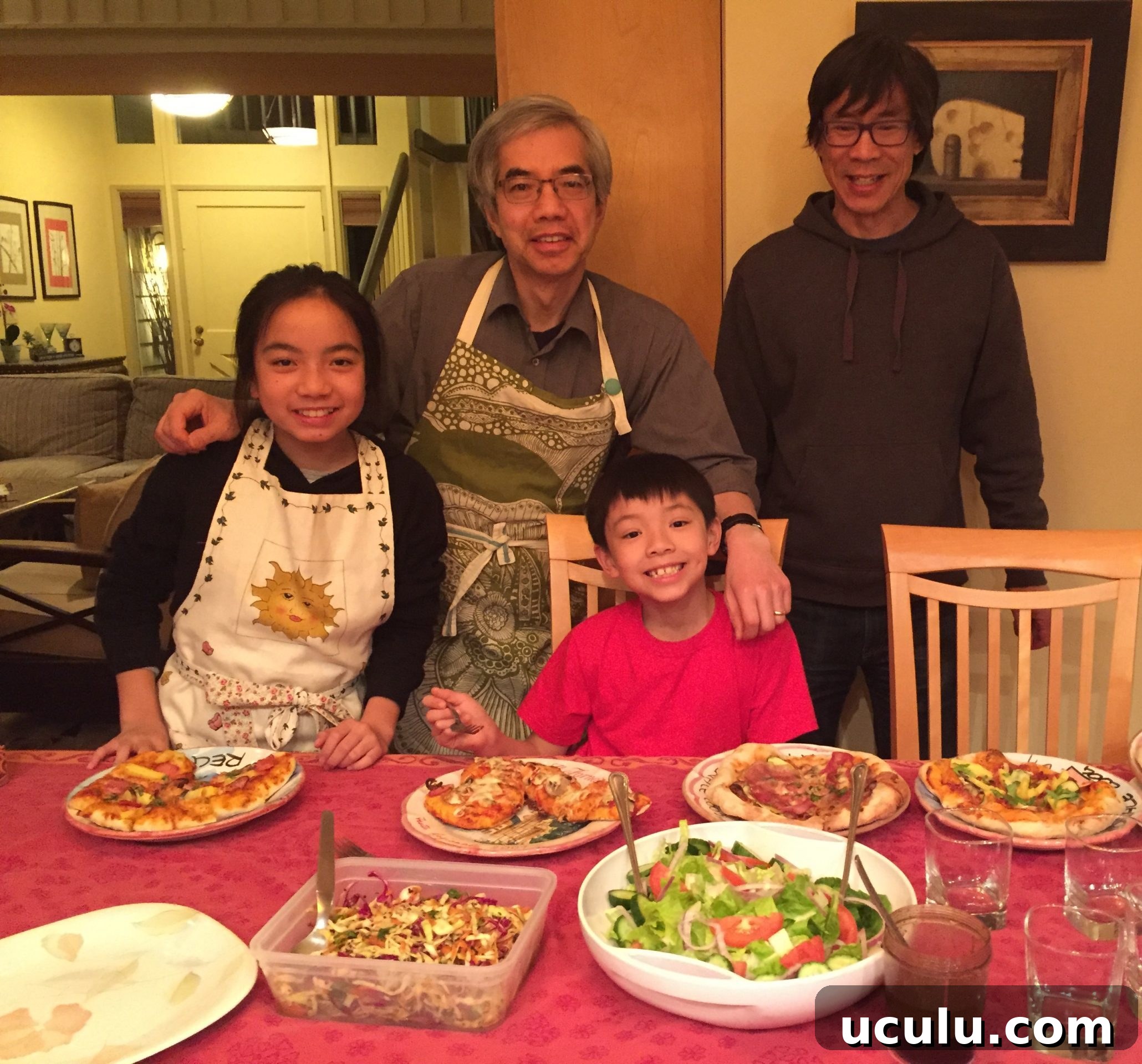 Pizza making party