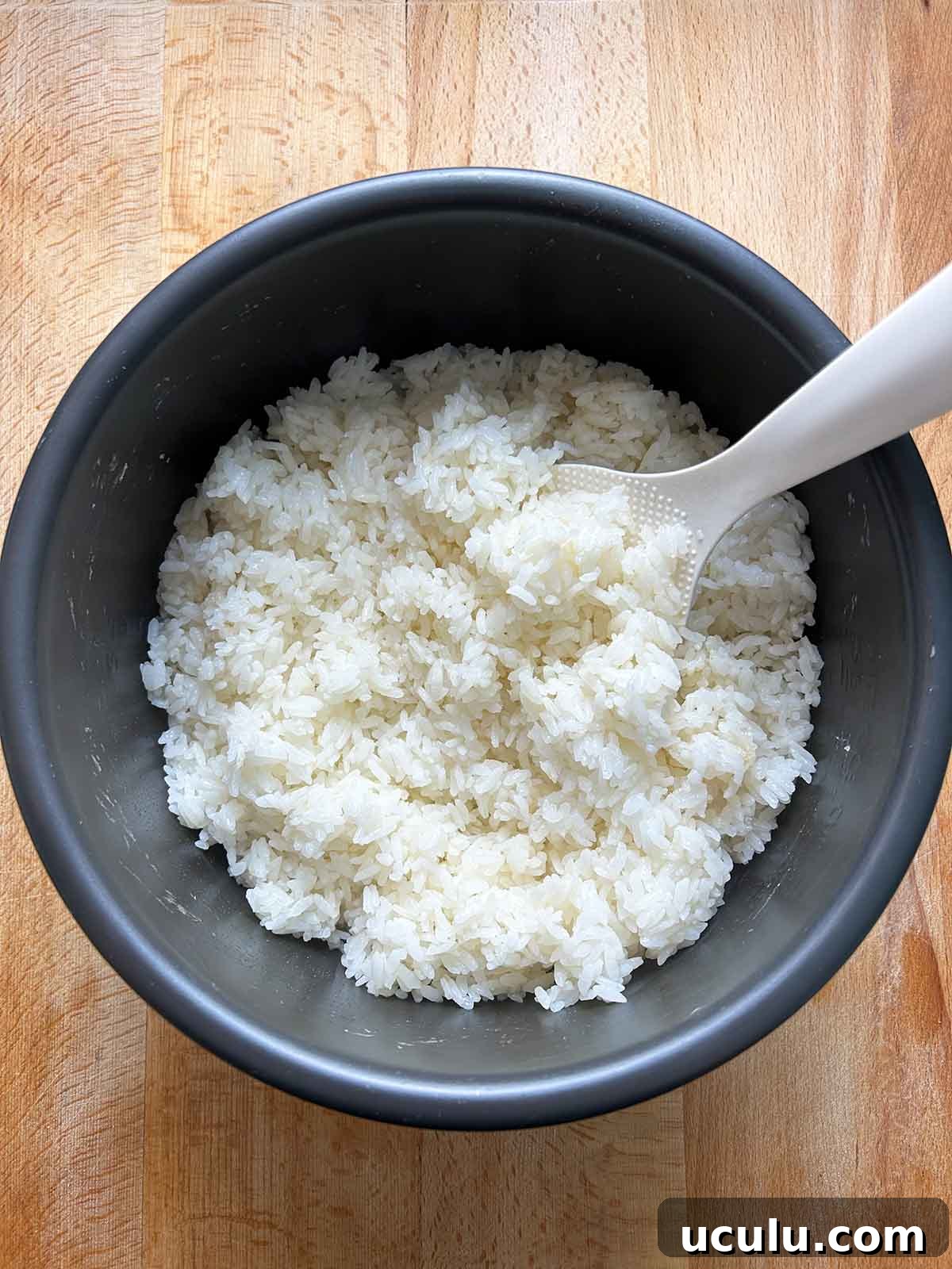 cooked in rice cooker