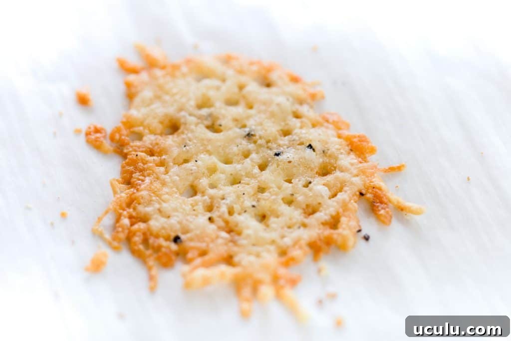 Garlic Parmesan Crisps