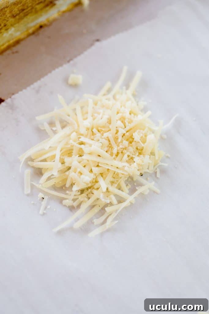 Garlic Parmesan Crisps