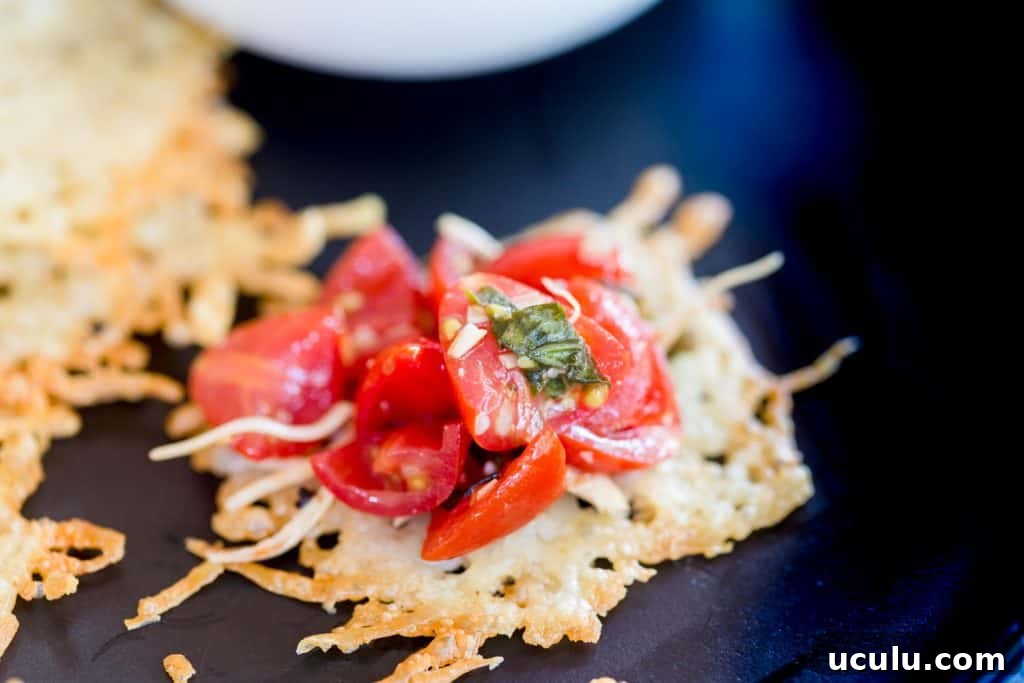 Garlic Parmesan Crisps