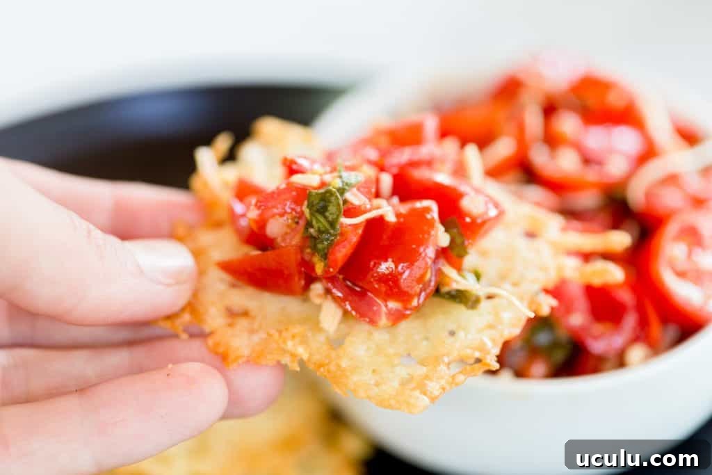 Garlic Parmesan Crisps