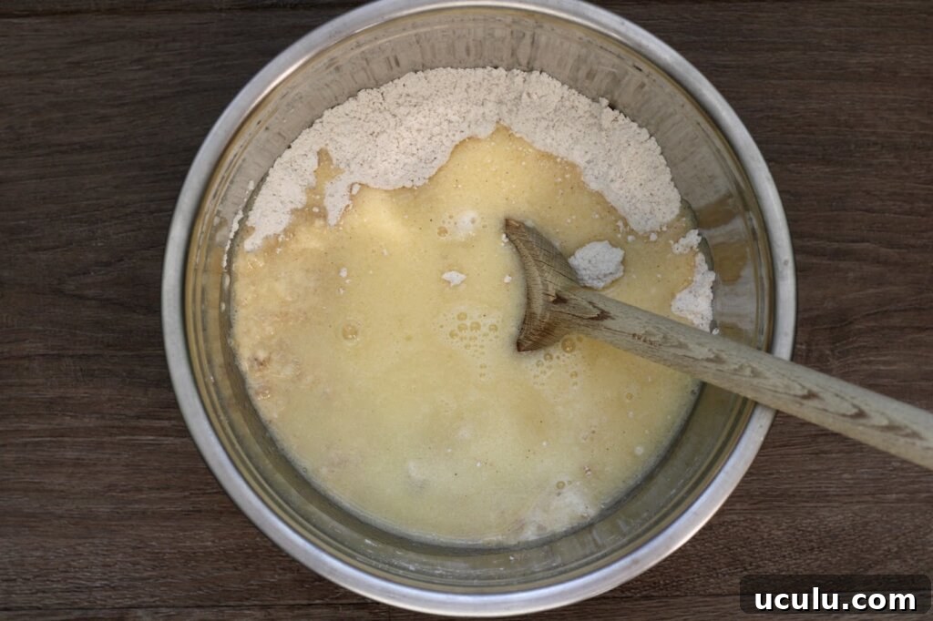 muffin batter